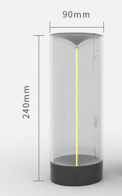 LED Camping Light – Type-C Rechargeable, Portable Night Lamp with Drop Protection