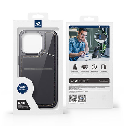 3-in-1 Multi-Functional Phone Case for iPhone 15 – Kickstand, Card Slot & Protection