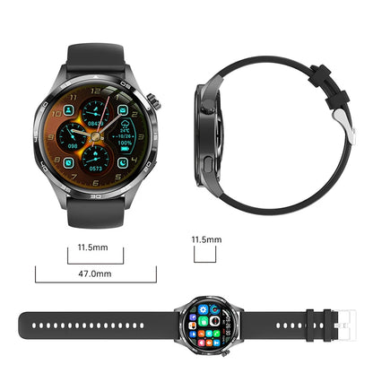 HUAWEI GT5 Pro Men's Smart Watch with GPS, NFC, 360x360 AMOLED Display, Heart Rate Monitoring, Bluetooth Calling, IP67 Waterproof, 2024 Model