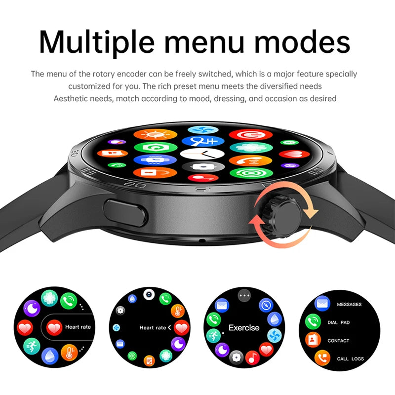 HUAWEI GT5 Pro Men's Smart Watch with GPS, NFC, 360x360 AMOLED Display, Heart Rate Monitoring, Bluetooth Calling, IP67 Waterproof, 2024 Model