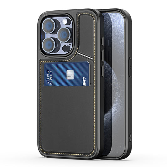 3-in-1 Multi-Functional Phone Case for iPhone 15 – Kickstand, Card Slot & Protection